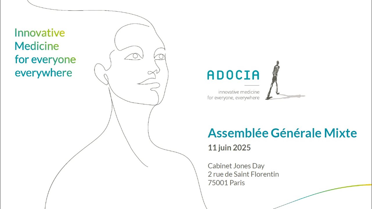 ADOCIA - Assemblée Générale Mixte du 11 juin 2025
