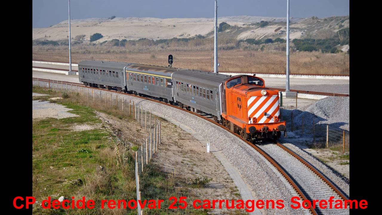 [Novidades] : CP decidiu renovar carruagens Sorefame
