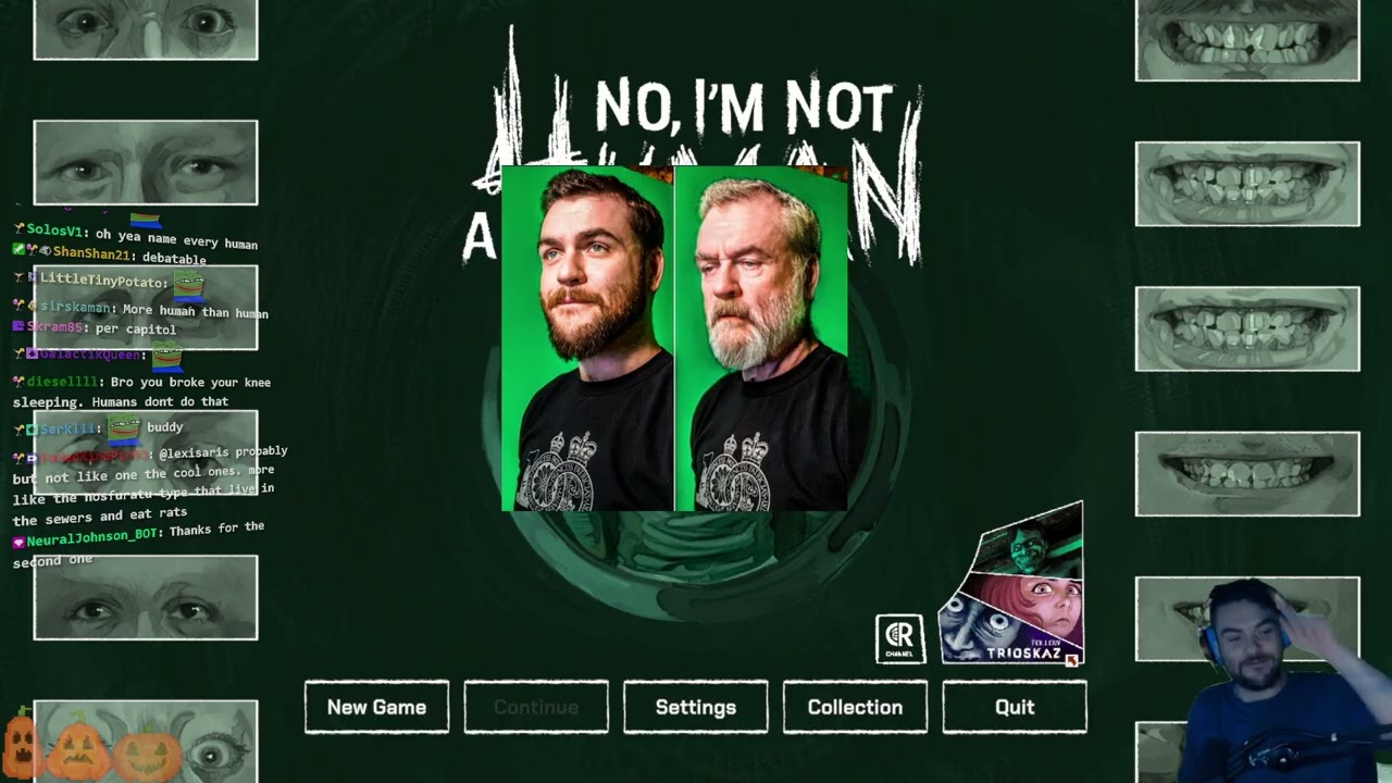 !spoop tober continues - chat i kneed you now | !tangia !bean | 8 Oct 2025