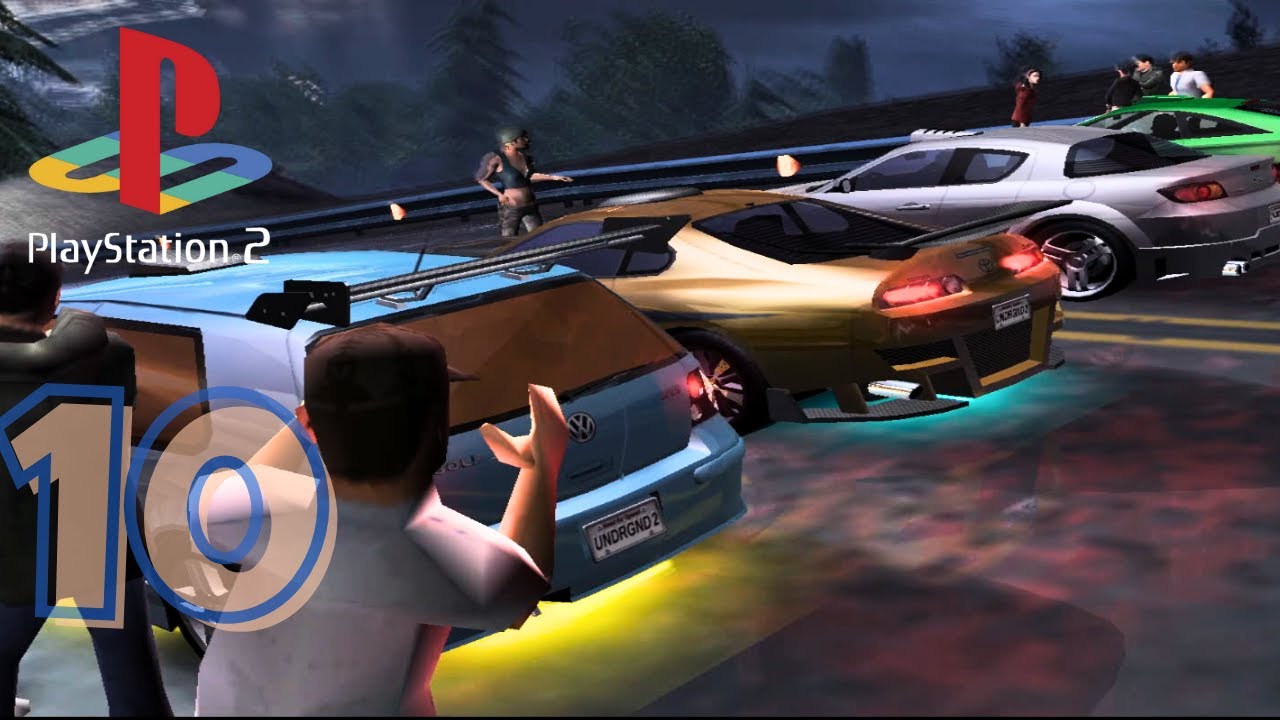 NFS Underground 2 PS2 | Toyota Supra Secret Mountain & URL Races!