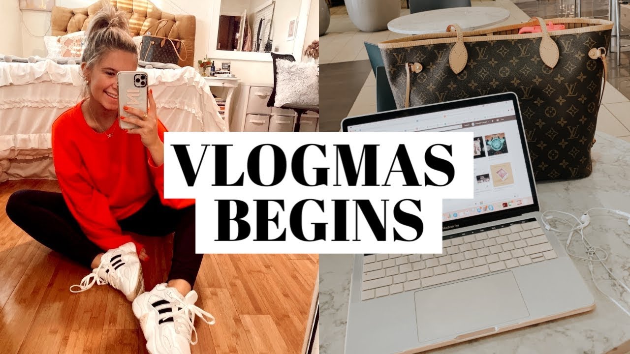 VLOGMAS DAY 1: last day at home, traveling back to UGA, unpacking