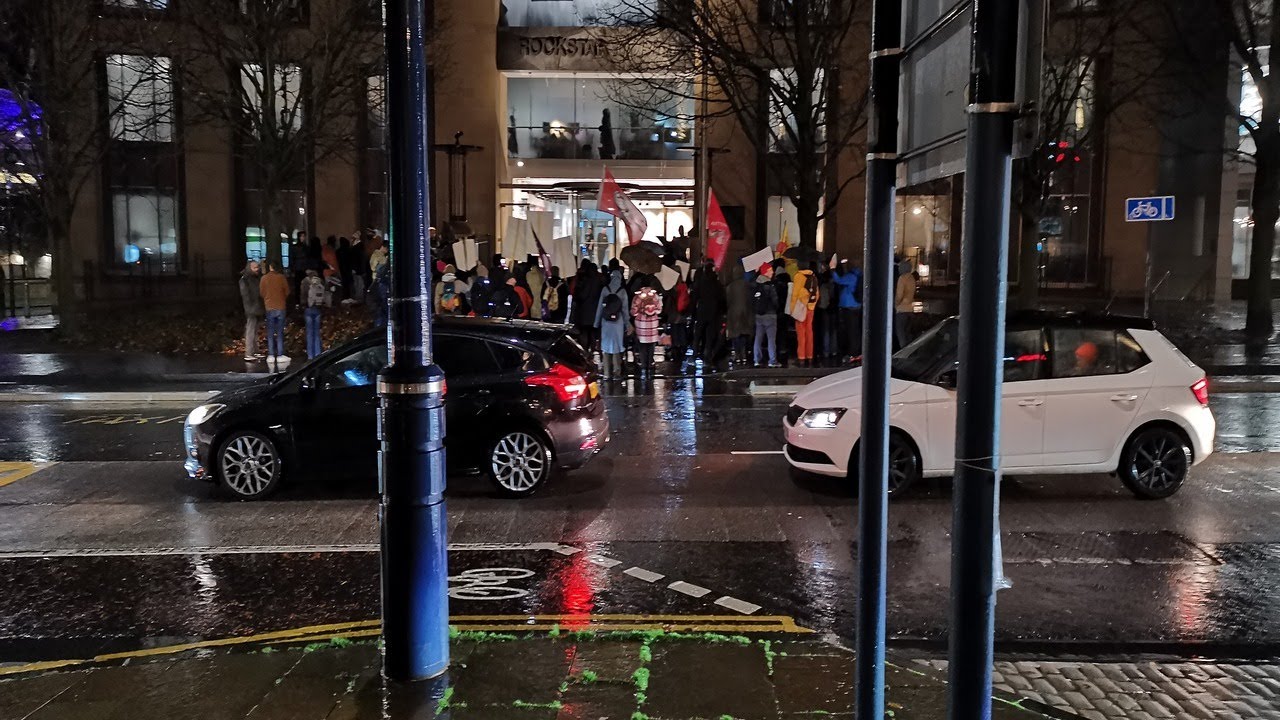 Rockstar North Protest 181125 3/3
