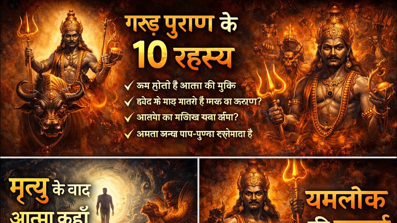 क्या है गरुण पुराण का रहस्य?# जीवात्मा की मुक्ति की विधियाँ क्या है ?
