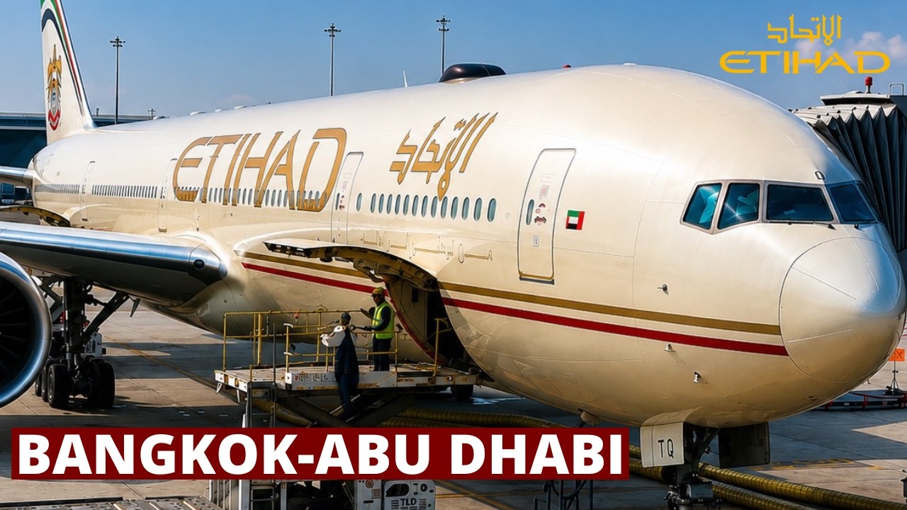 Etihad Airways | Boeing 777-300 ER | Bangkok - Abu Dhabi | Etihad economy class | Trip report