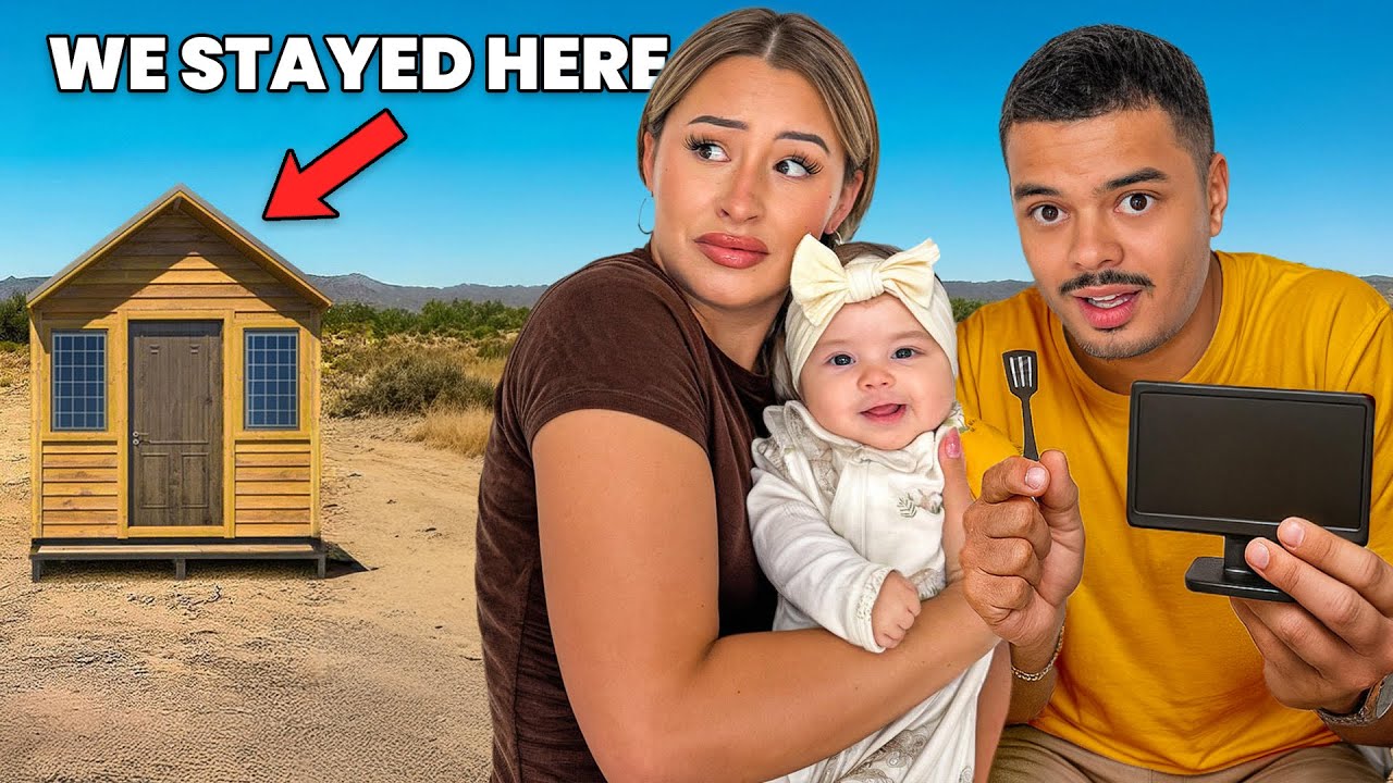 We Survived Using Only Tiny Items For 24Hrs…😅