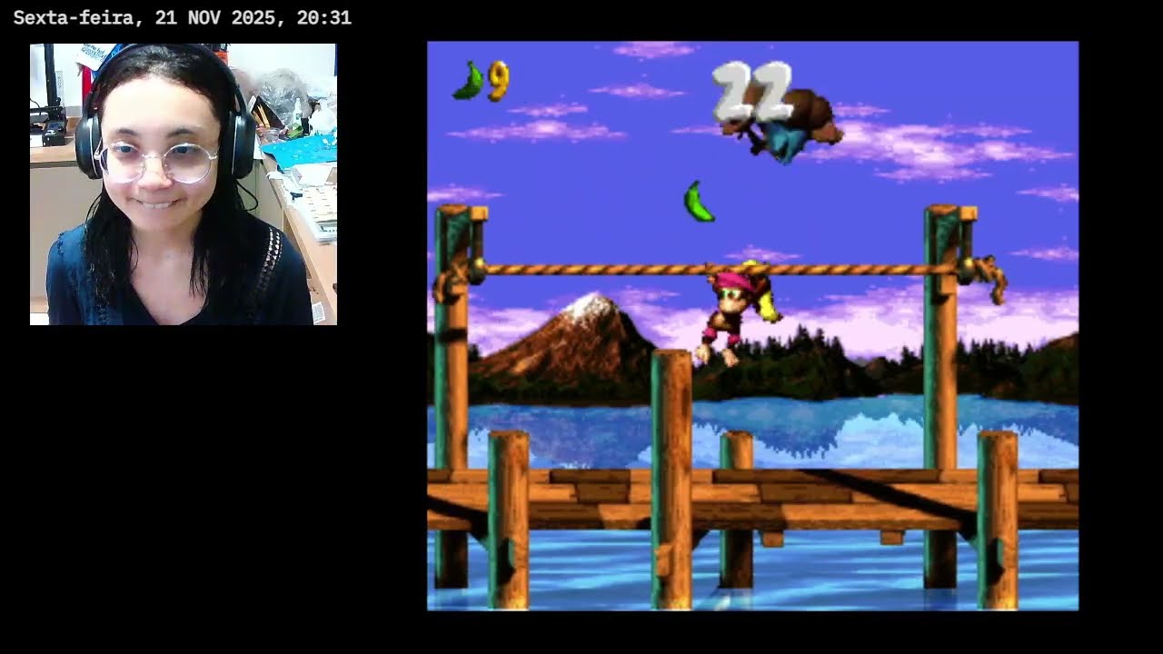 [PT-BR] Donkey Kong Country 3 - Mundo 1, 2, 3 e 4