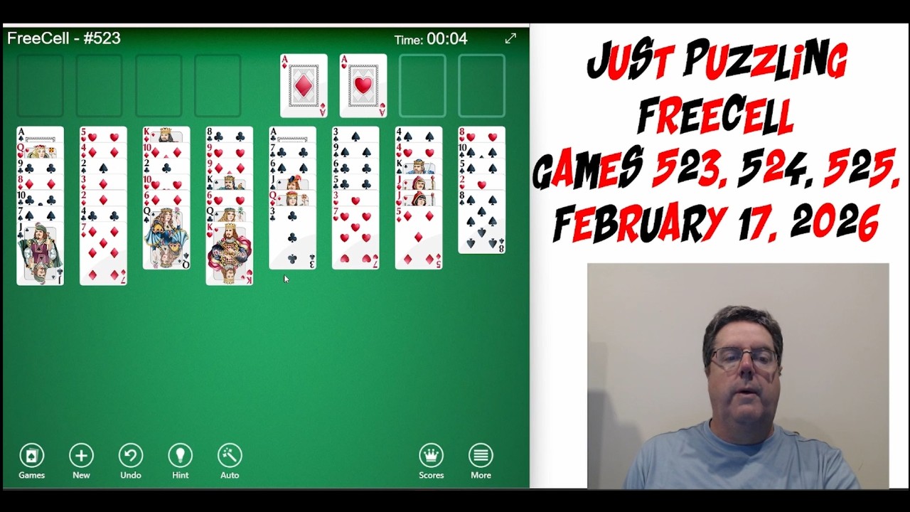 Learning Freecell By Doing and Explaining Games 523, 524 and 525