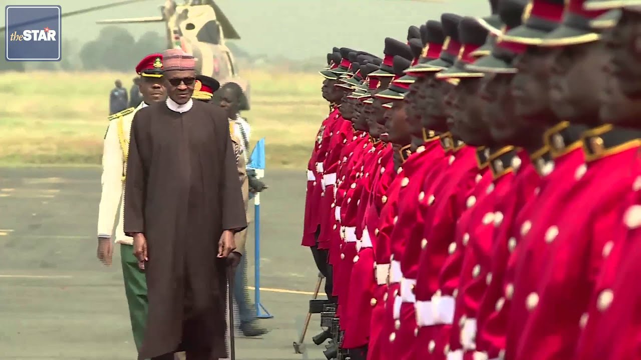 Nigeria's President Mohamadou Buhari arrives in Kenya for state visit