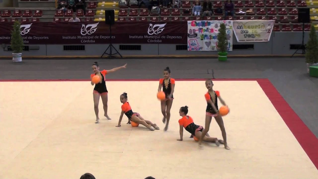 COPA DE ANDALUCIA DE CONJUNTOS, RITMICO COLOMBINO, CORDOBA 30 DE OCTUBRE DE 2010, CATEGORIA ALEVIN.