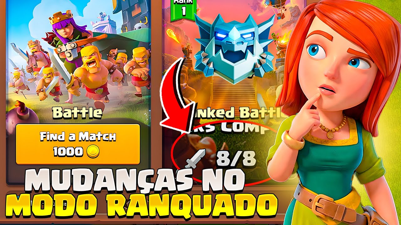 As Novas Mudan&ccedil;as no MODO RANQUEADO do Clash of Clans!