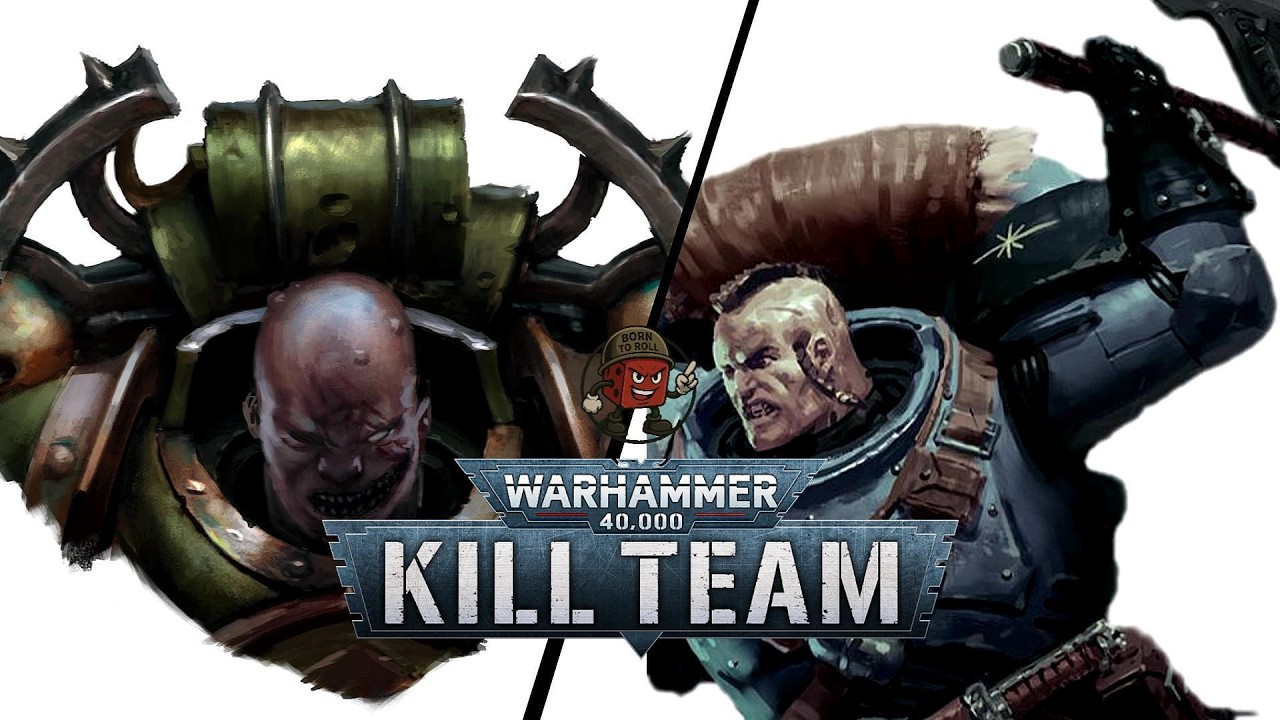 Warhammer Kill Team #21 Marines de Plaga vs Exploradores Lobo