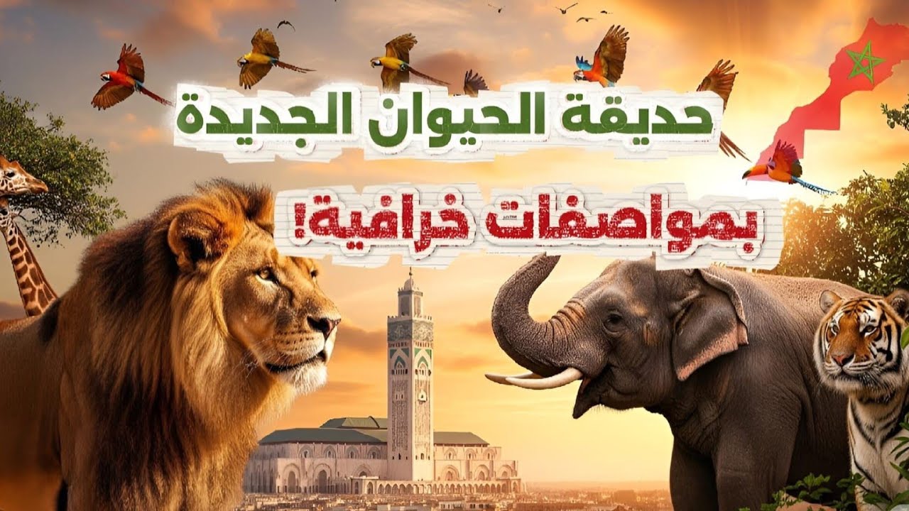 حديقة الحيوانات عين السبع بالدار البيضاء.. افتتاح بمواصفات عالمية يذهل الجميع!