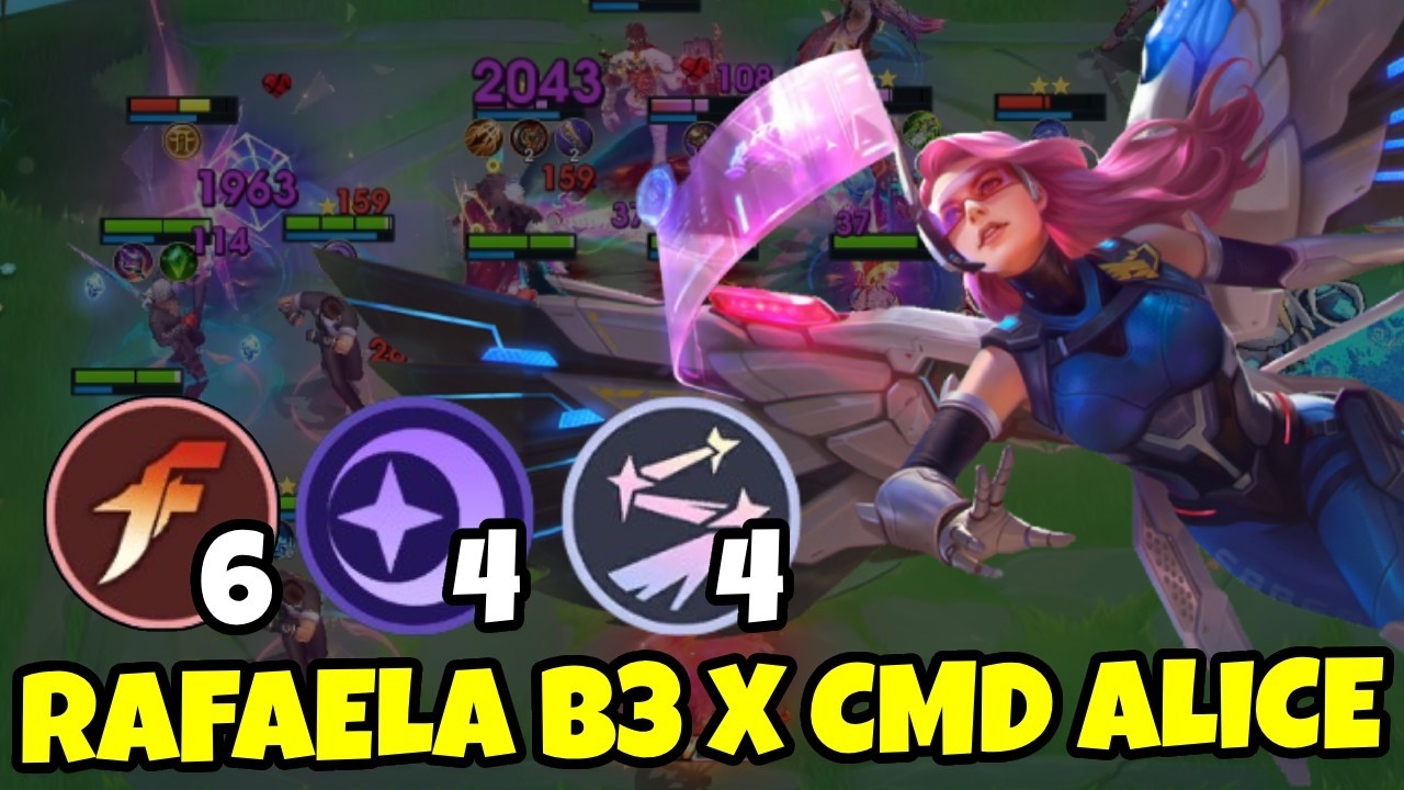 Rafaela B3 KOF Kombo Commander Alice Terlalu OP! - Magic Chess Go Go