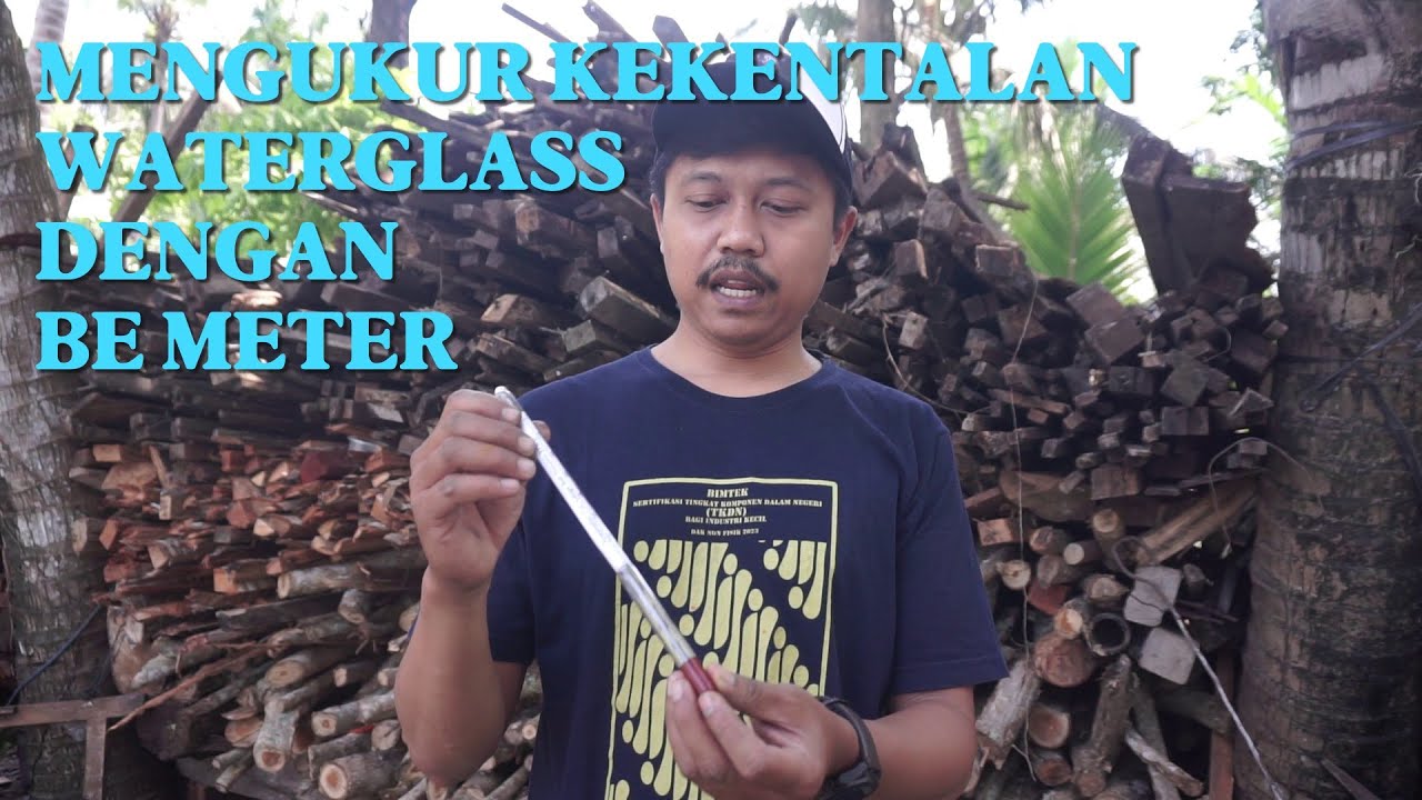 [EPS 150] MENGUKUR KEKENTALAN WATERGLASS DENGAN BE METER