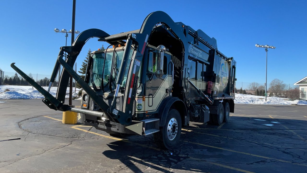 Brand New Mack MRU McNeilus Meridian Commercial Front Loader