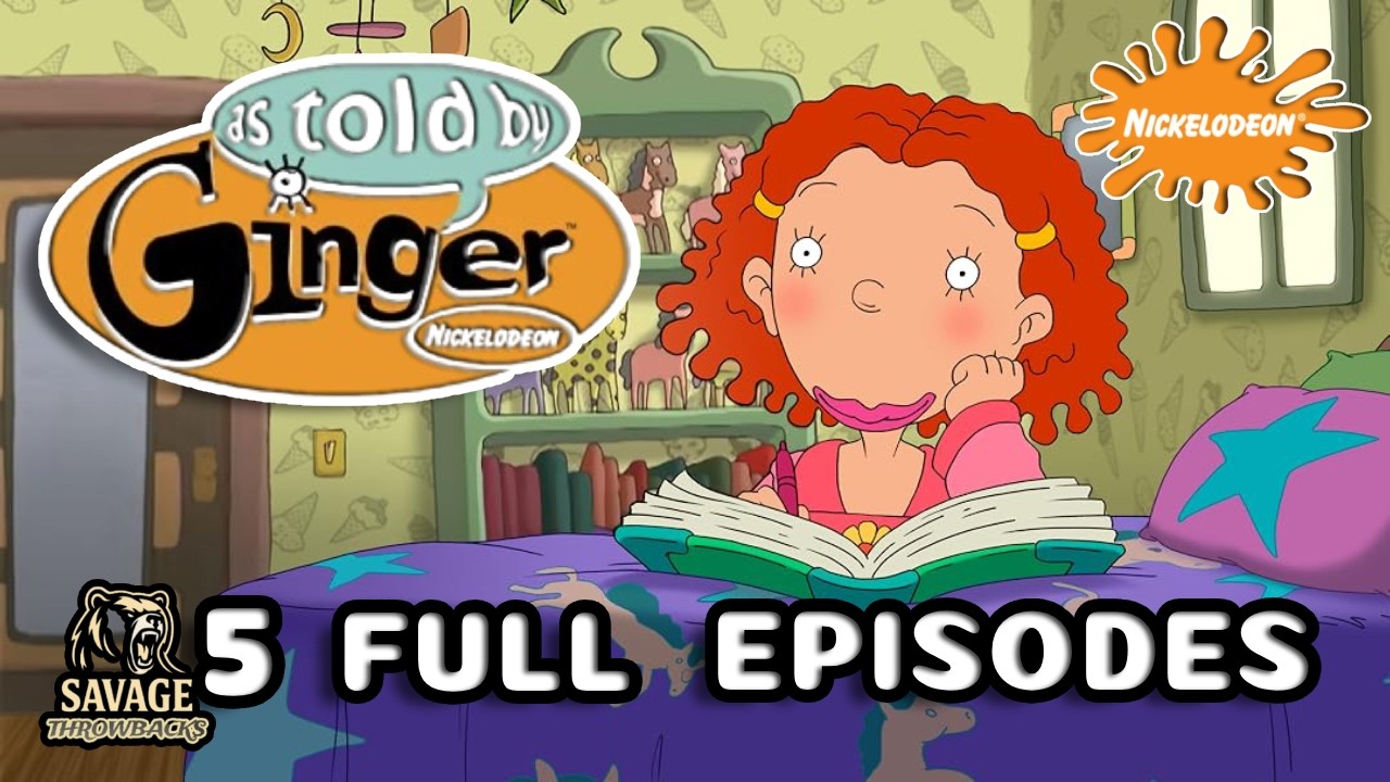 As Told by Ginger | 5 FULL EPISODES | Stealing First, Sleep On It & More | 2000s Nickelodeon