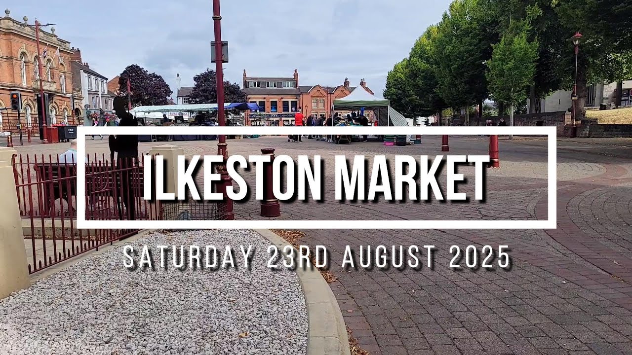 Ilkeston Market 23rd Aug 2025