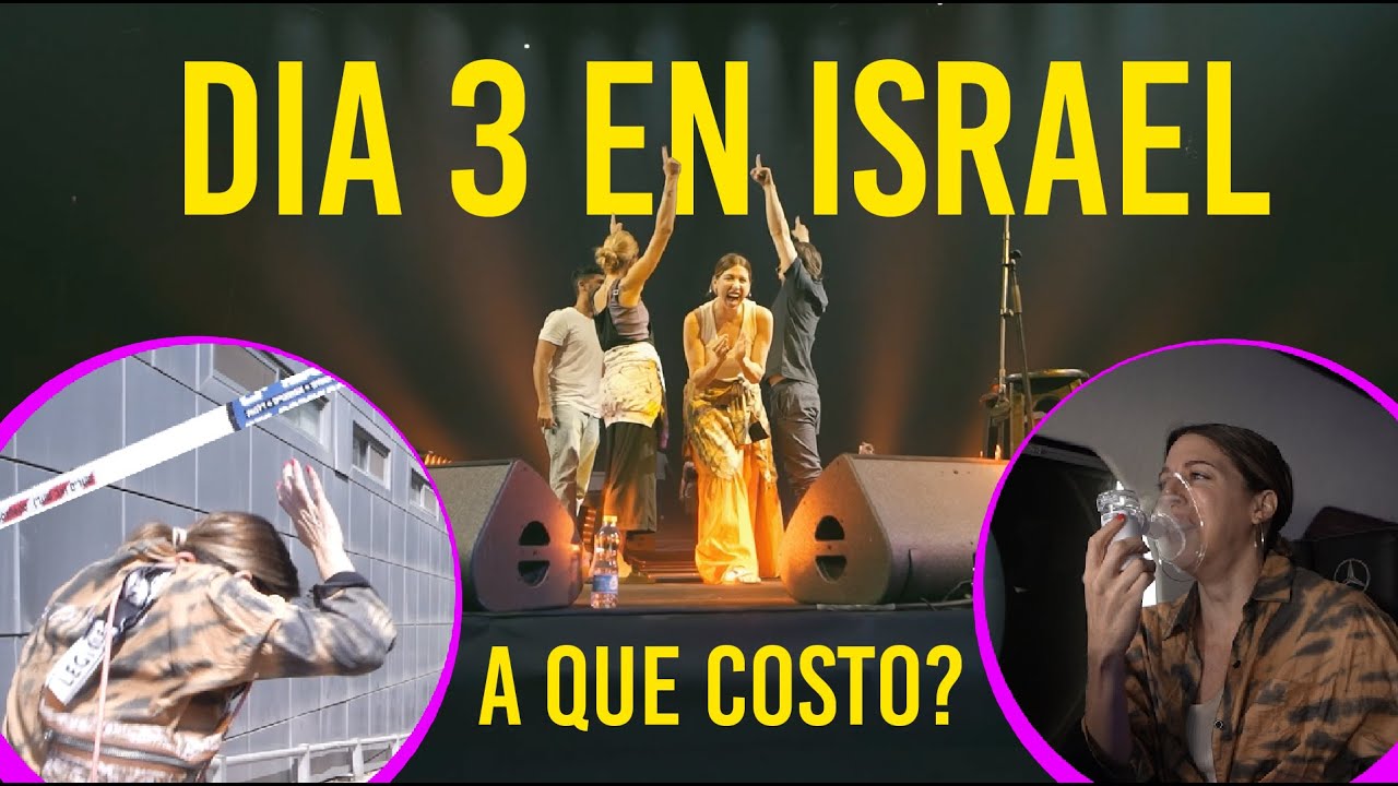 Viaje a Israel día 3 💥 ensayos, visita al estadio, playa y mucha música.