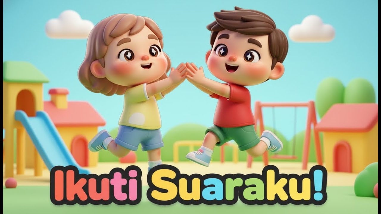 Ikuti Suaraku! | Lagu Anak Gerak & Lagu | Luri & Nico