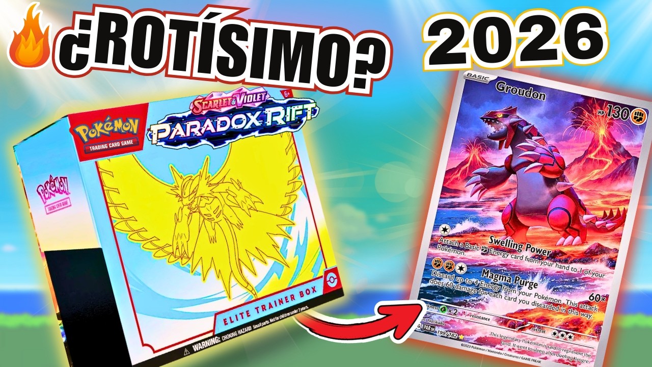 Abrí Paradox Rift en 2026… Nadie lo vio venir 😱 | Pokémon TCG