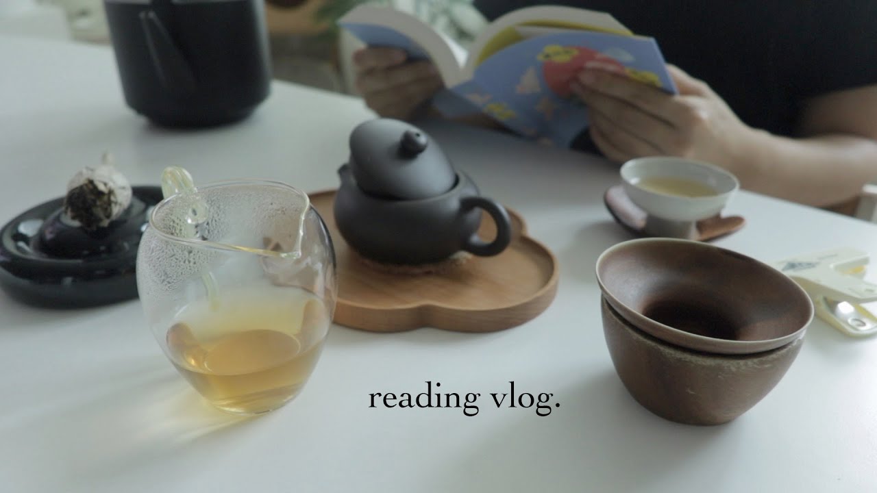 reading vlog. 책 읽고 차 마시는 일상📚 잔잔함 속에 폭풍같은 일들을 헤쳐가며 살아가는 요즘🤪