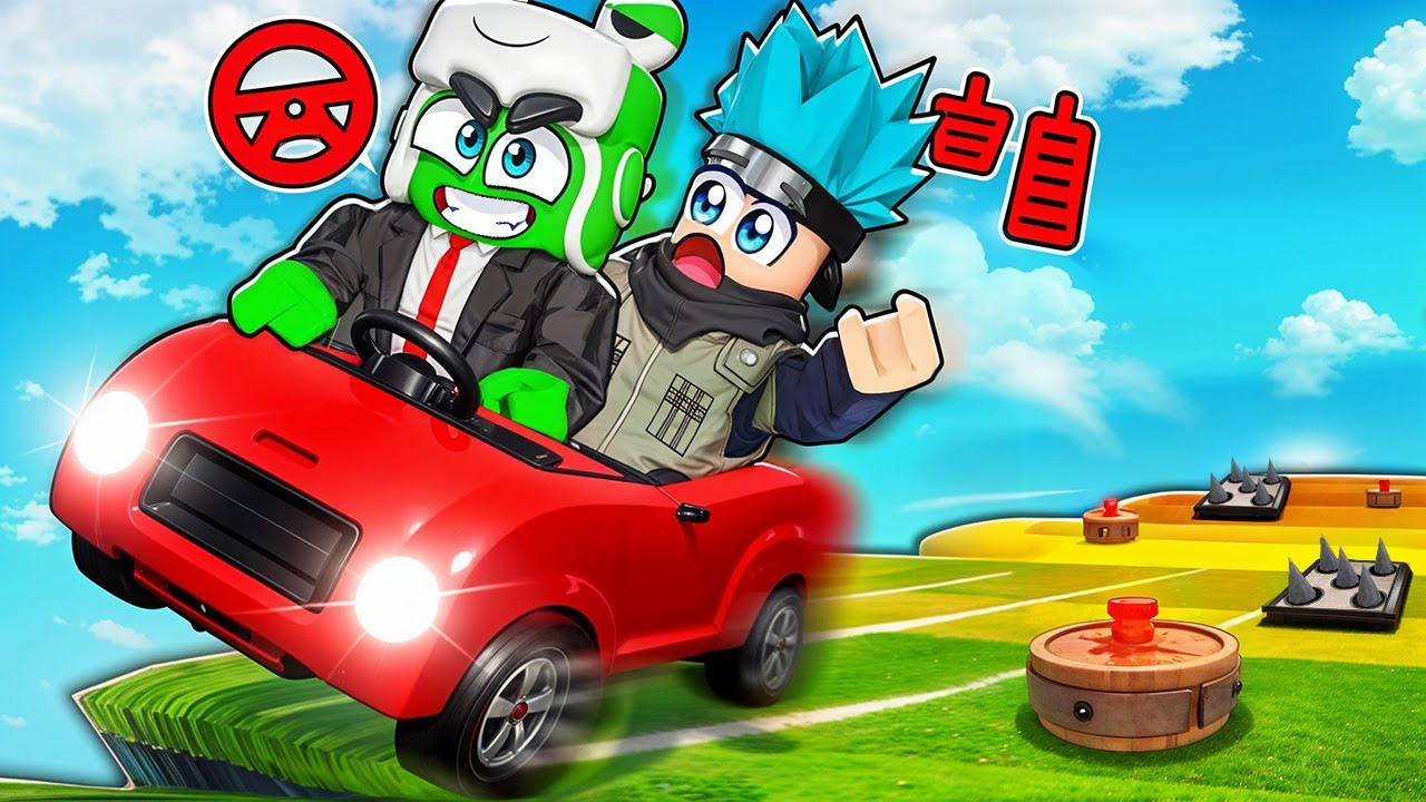روبلوكس : أنا أتحكم بالمقود وصديقي بالبنزين مع @OtakuG !