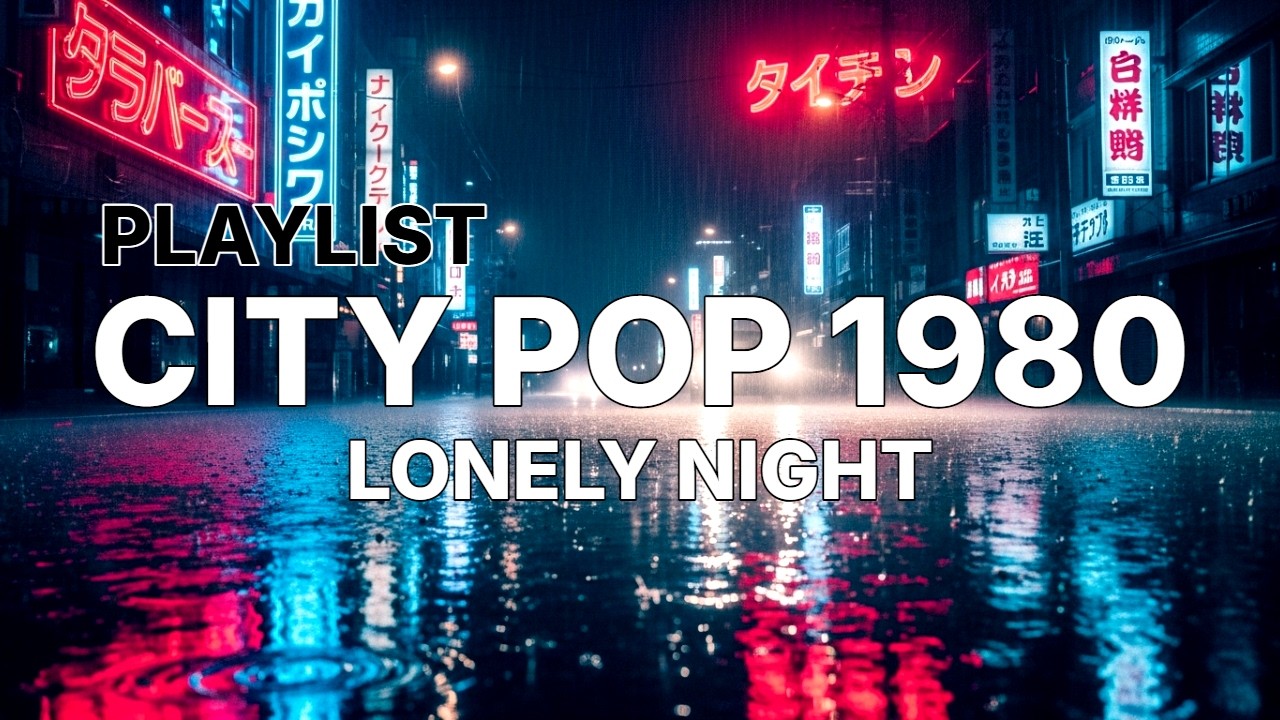🎵💿After Midnight Café 東京 ☕ | City Pop Lounge 80s Japanese Night Playlist 🎵💿