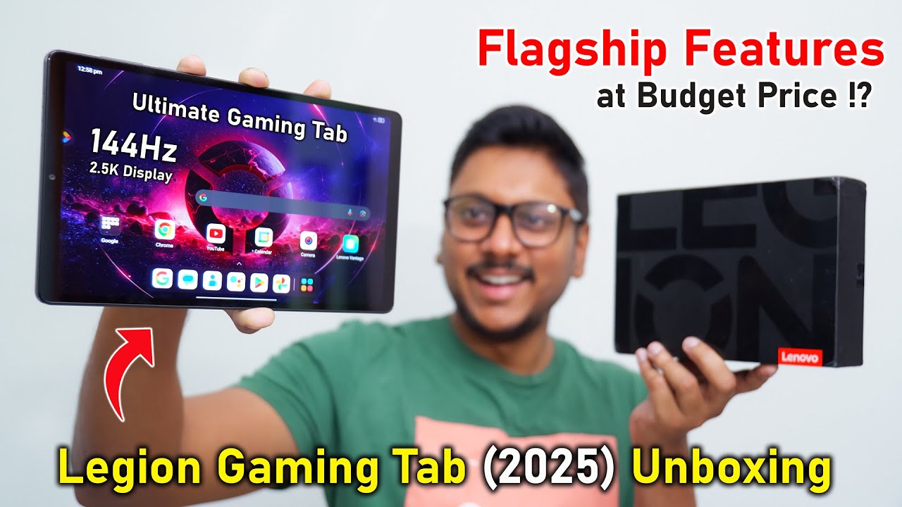 Killer Gaming Tab on Budget..?😱 Lenovo Legion Tab (2025) Unboxing & Review🔥