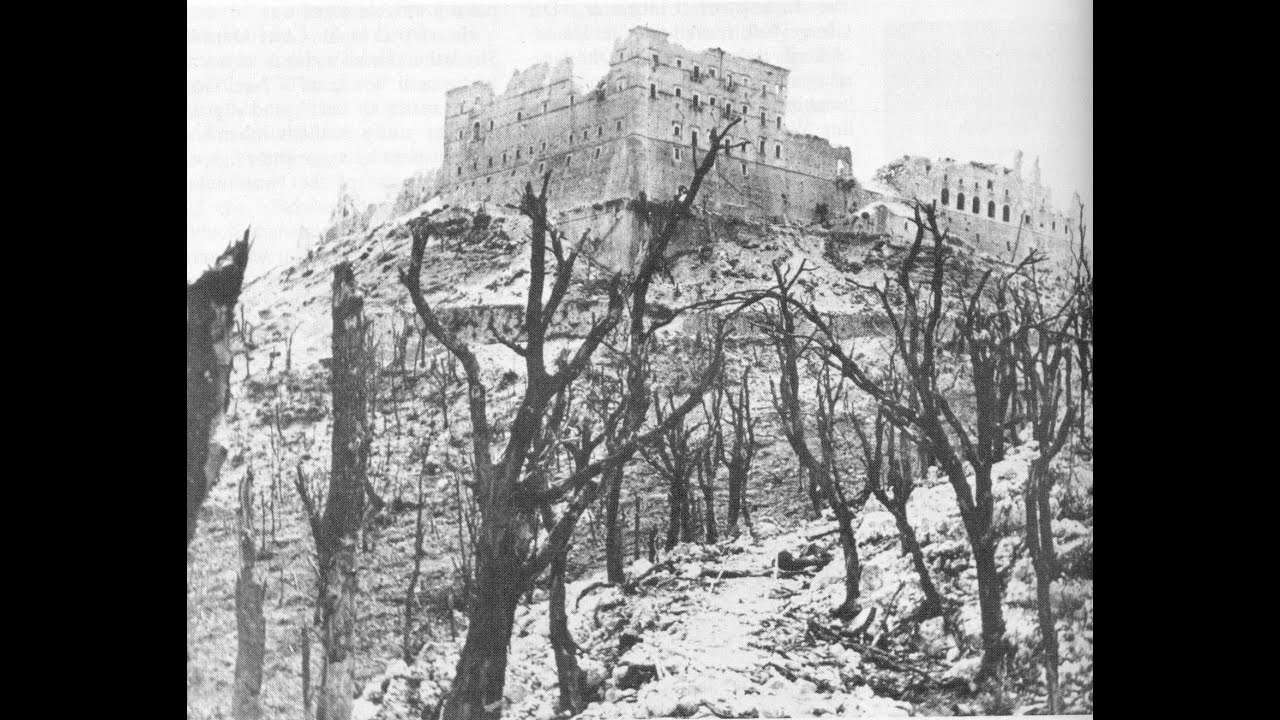 Вторая битва при Кассино, 15-18 февраля 1944 года.