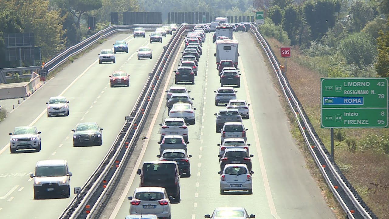Bollino nero ma traffico nella norma sulle autostrade