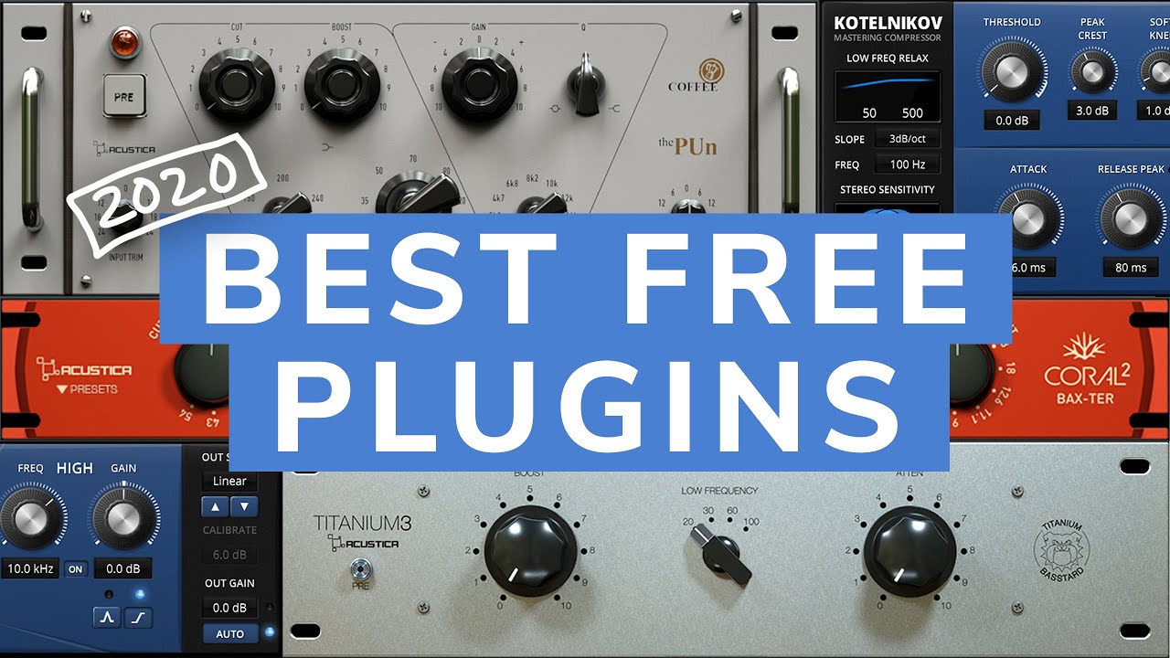 The BEST Free Plugins and VSTs  - Mixing and Production