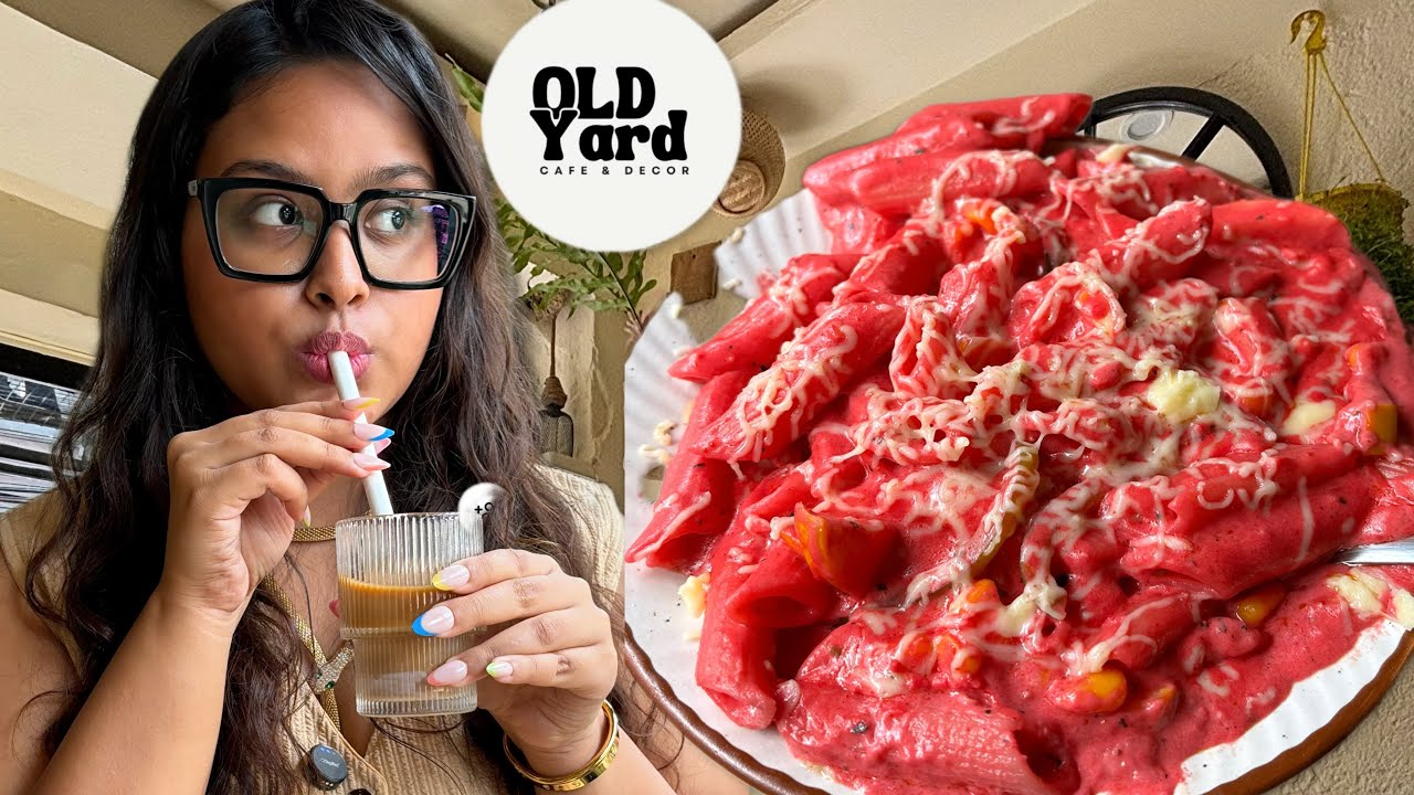 *PINK PASTA* in Old Yard Cafe Nagerbazar 😋