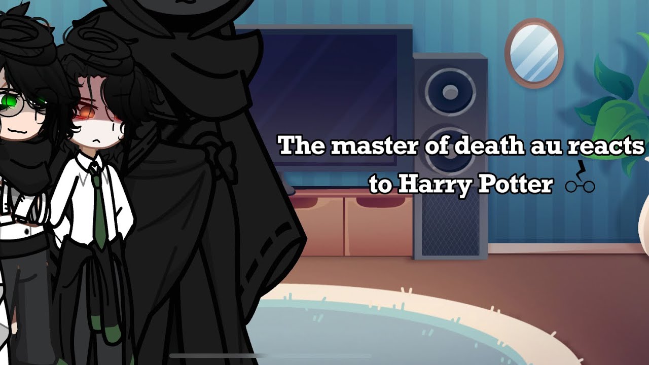 The master of death au reacts.. | Harry Potter, Tom riddle and death | (gacha life 2)