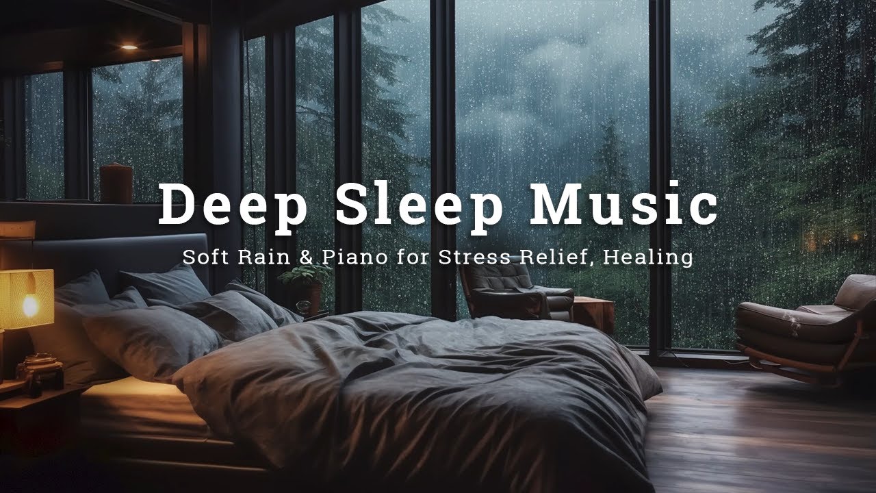 Fall Into Sleep Instantly In 10 Minutes + Insomnia Relief | Rain Sounds for Reduces Stress, Anxiety