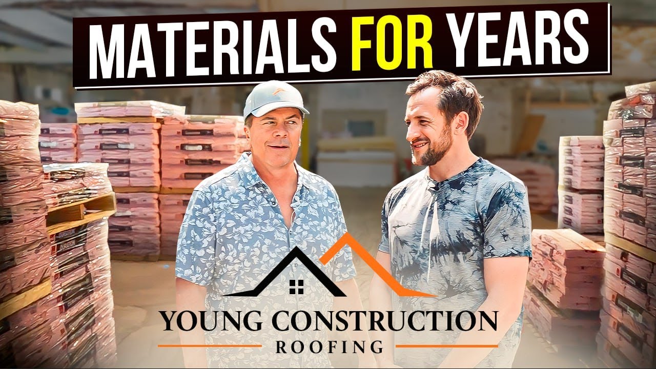 Young Construction Roofing Tour. Dan Young. Profit over “Sales” goal. Saving big on Materials.
