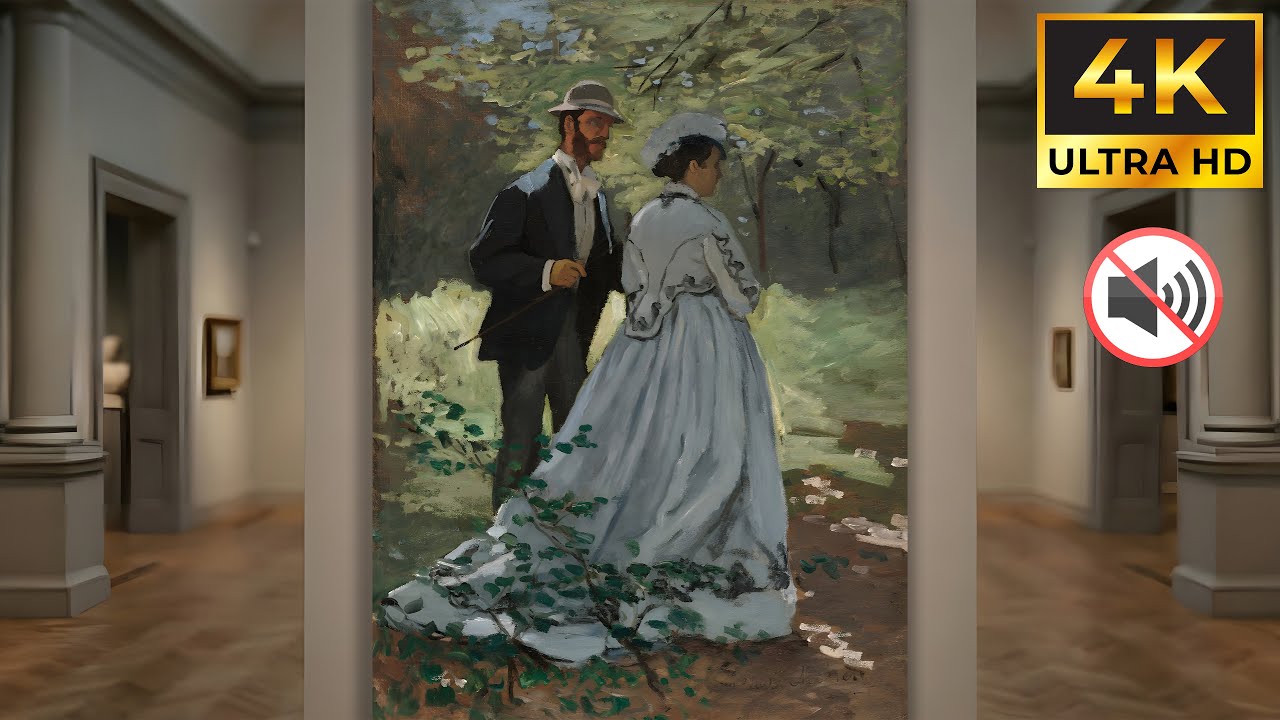 Turn Your TV Into Timeless Art | 4K TV Art | Bazille and Camille | 3 Hours | Eternal Art Gallery