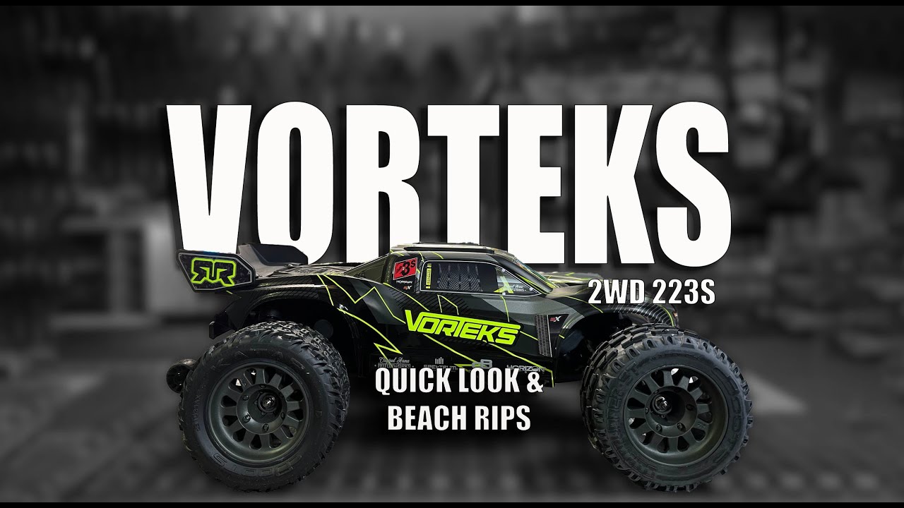Arrma Vorteks 2WD 223S! Пляжные покатушки и быстрый обзор!