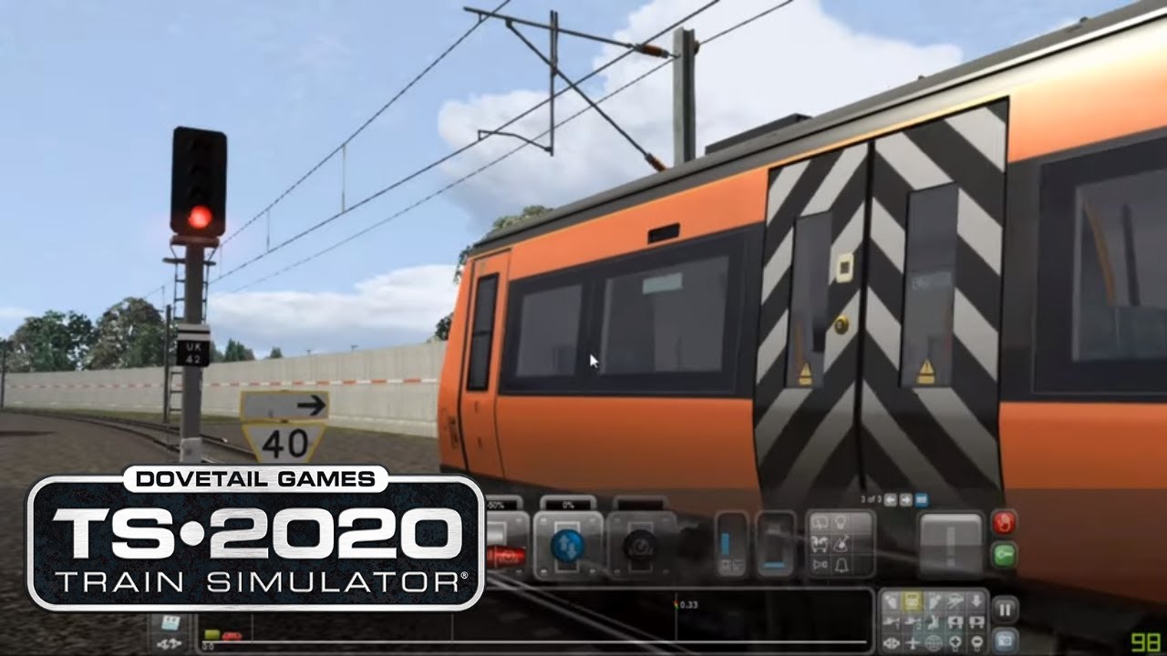 Simone plays train simulator 2020 ( Class 170 DMU Four Aspect Signals Academy)