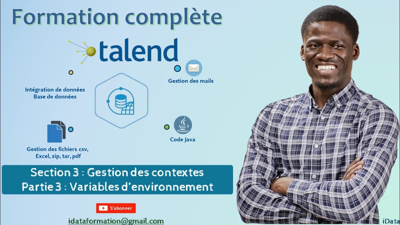 Gestion des contextes (Variables d’environnement : System.getenv())–Talend Data Integration #8