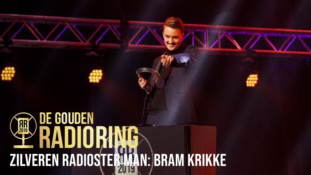 Bram Krikke wint opnieuw de Zilveren RadioSter Man! | Het Gouden RadioRing Gala 2019