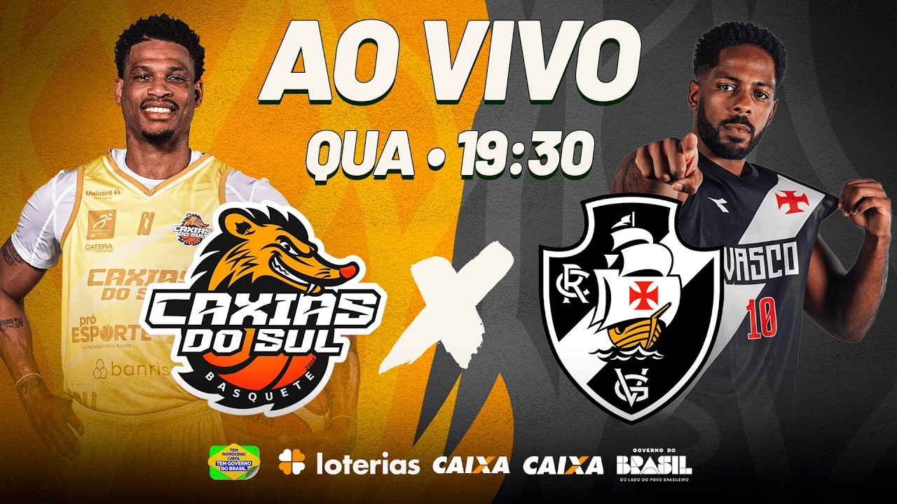 CAXIAS DO SUL BASQUETE X VASCO DA GAMA | NBB CAIXA 2025/26 | AO VIVO | 11/03/2026 | 19h30