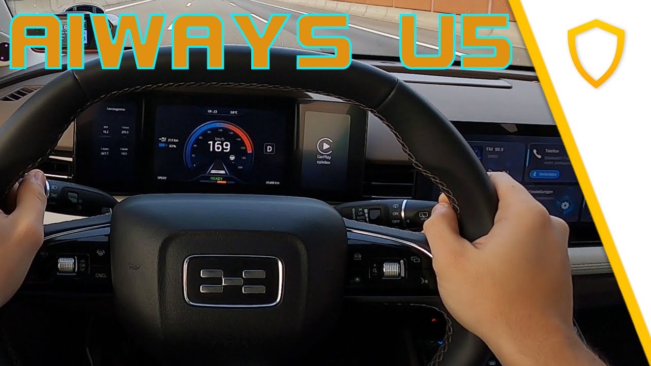 Aiways U5 - Topspeed on Autobahn POV 0-100km/h #topspeed