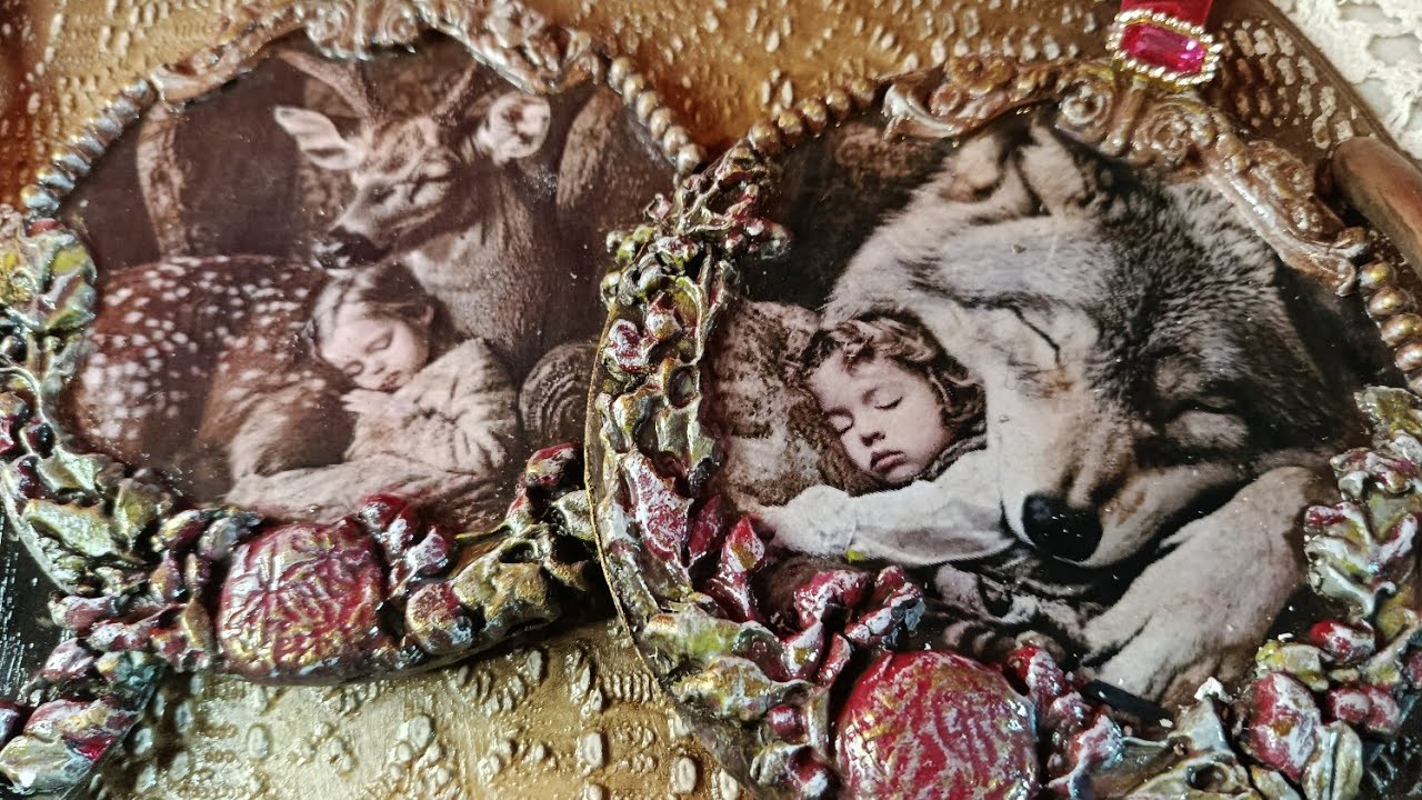 Vintage victorian ornaments