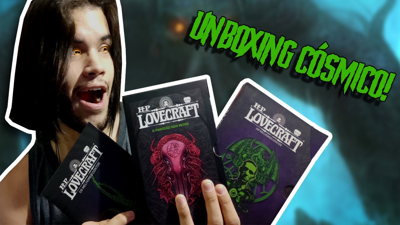 UNBOXING | TODOS OS BOXES DO H.P LOVECRAFT! (Editora Pandorga)