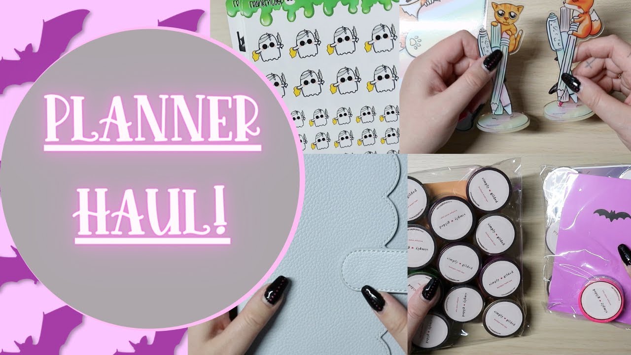 PLANNER HAUL | FEATURING AURA ESTELLE, SIMPLY GILDED AND STATIONERY WONDERLAND!!