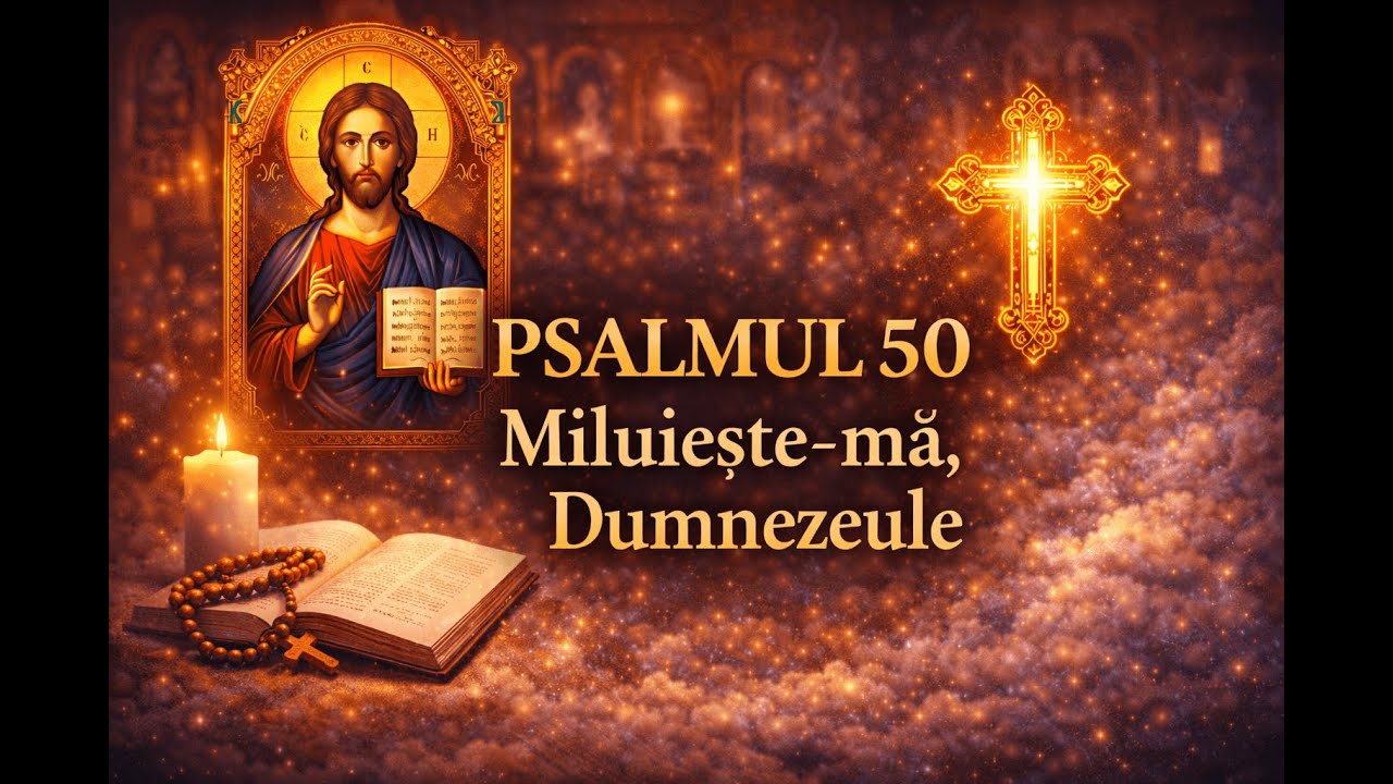 Psalmul 50 – Miluiește-mă, Dumnezeule 🙏 Rugăciune de Pocăință și Curățire