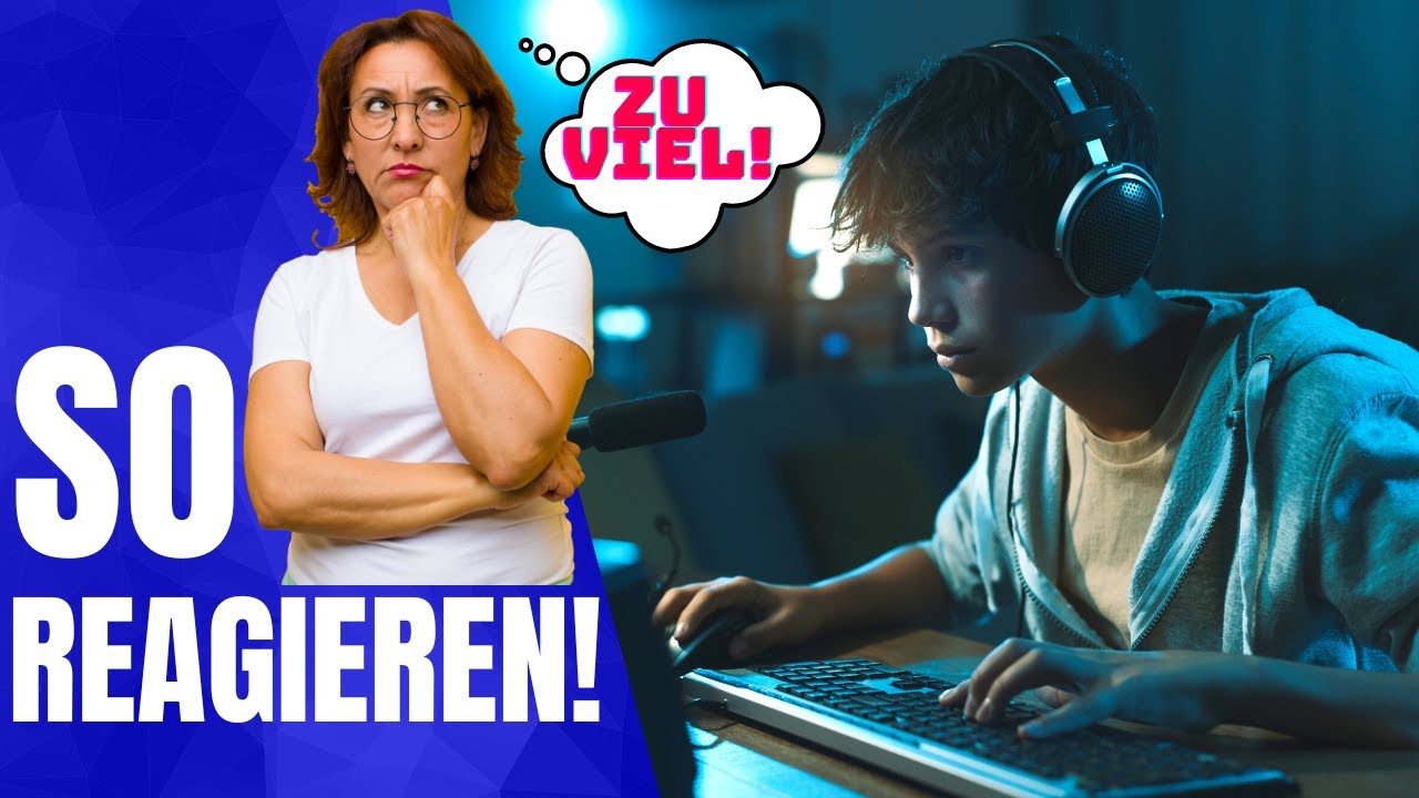 Wenn es zu viel wird mit Zocken - so reagieren Eltern richtig!