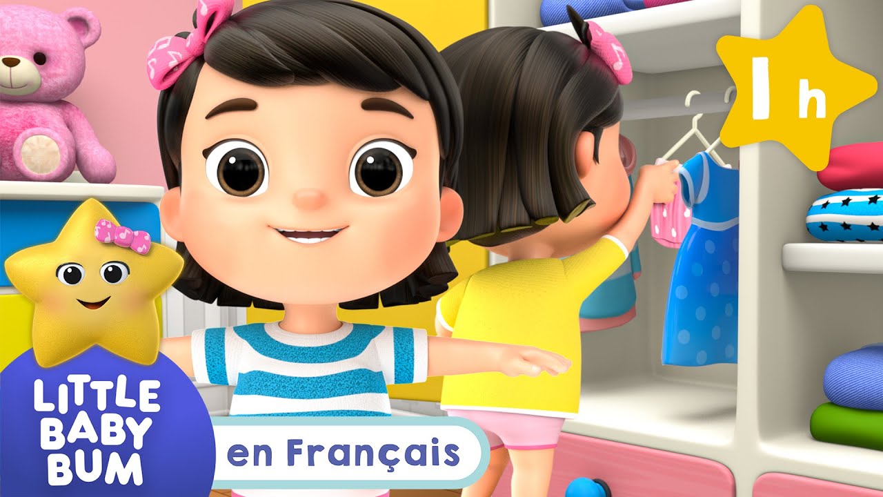 J’apprends à m’habiller seule | Comptines et Chansons pour Bébés | Little Baby Bum en Français