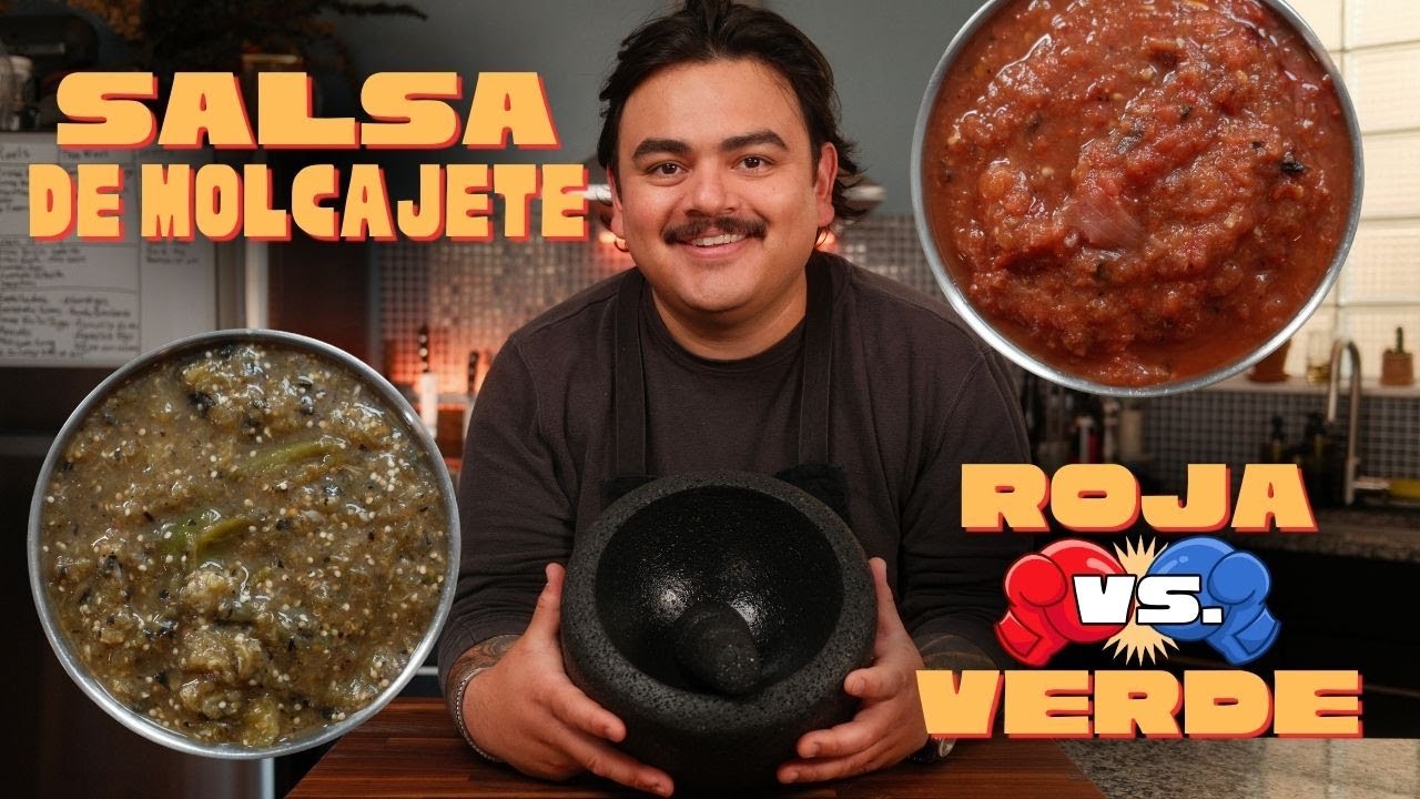 Roja vs Verde: Battle of the Molcajete Salsas