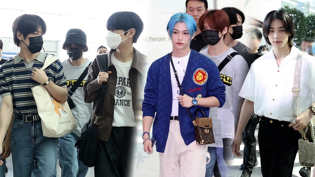 스트레이키즈 (Stray Kids) 출국 Departure 직캠 | 인천공항 • 230719